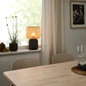 IKEA SYMFONISK СИМФОНІСК, абажур основи світ з динамаміком, бамбук 605.460.12 фото thumb №3