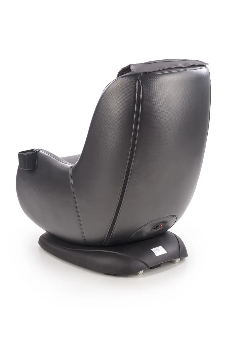 Масажне крісло HALMAR DOPIO екошкіра, сірий фото №6