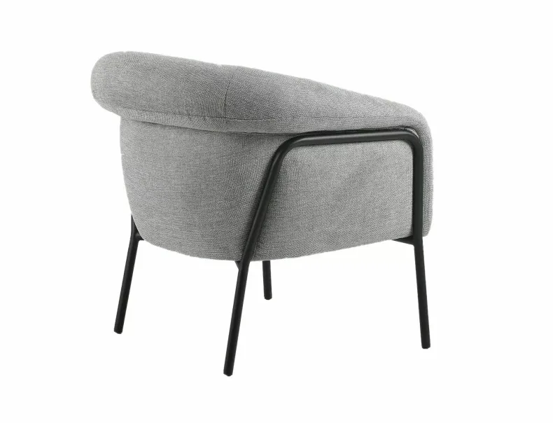 Крісло м'яке SIGNAL Clover Brego, тканина: сірий фото №2