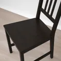 IKEA STEFAN СТЕФАН, стул, коричнево-чёрный 002.110.88 фото thumb №7