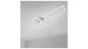 BRW Каркасний світлодіодний 3-точковий стельовий світильник з диммером сріблястого кольору 085501 фото thumb №7