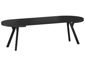 Обеденный Стол SIGNAL DOMINGO, черный, 100x100 фото