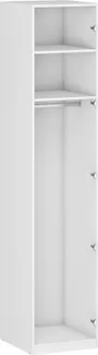 Модульна гардеробна система HALMAR FLEX - корпус k2 50x54 см білий фото