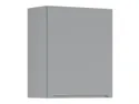 BRW Верхний кухонный шкаф Iris 60 см со сливом слева ferro, гренола серый/ферро FB_GC_60/72_L-SZG/FER фото thumb №2
