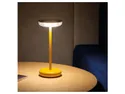 BRW Настільна світлодіодна лампа з диммером жовтого кольору 092949 фото thumb №3