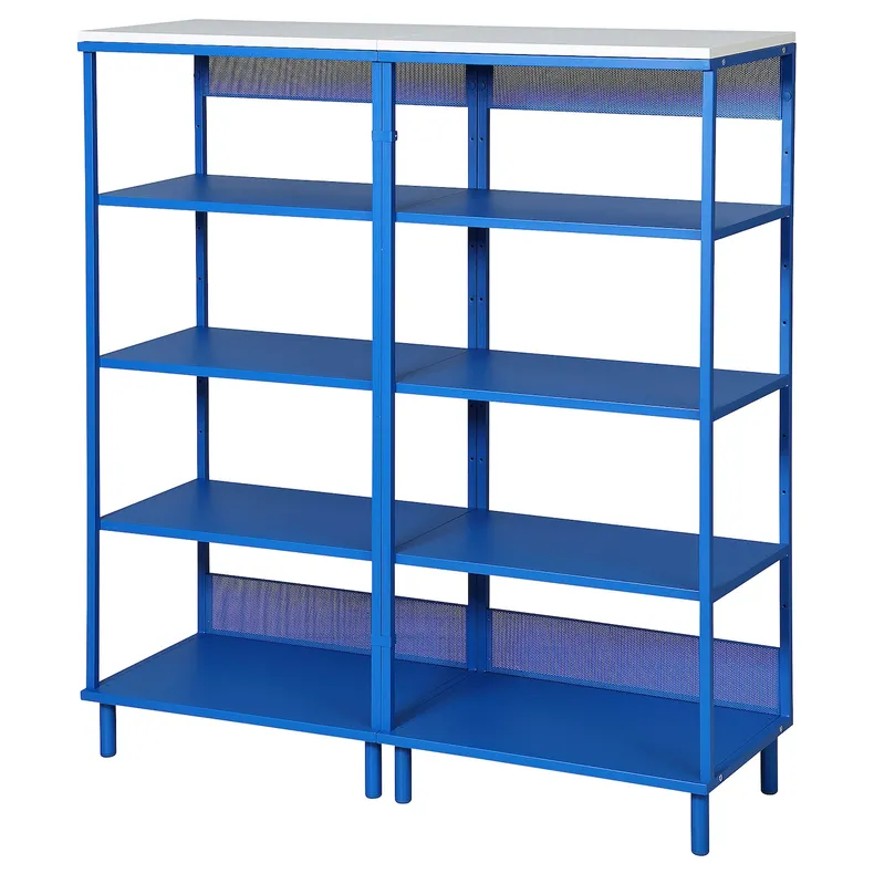 IKEA PLATSA ПЛАТСА, открытый стеллаж, голубой, 120x42x133 см 495.229.13 фото №1