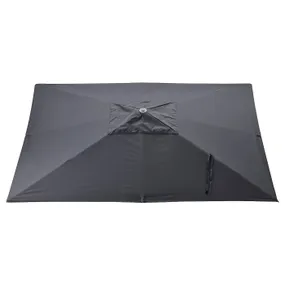 IKEA SEGLARÖ СЕГЛАРО, навіс для парасолі від сонця, антрацит, 330x240 см 005.320.13 фото