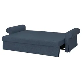 IKEA VRETSTORP ВРЕТСТОРП, 3-местный диван-кровать, Киланда темно-синего цвета 594.912.42 фото