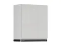 BRW Верхний кухонный шкаф Sole 60 см с вытяжкой правый светло-серый глянец, альпийский белый/светло-серый глянец FH_GOO_60/68_P_FL_BRW-BAL/XRAL7047/CA фото thumb №2