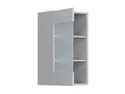 Кухонный шкаф BRW Top Line 40 см левый с дисплеем светло-серый матовый, греноловый серый/светло-серый матовый TV_G_40/72_LV-SZG/BRW0014 фото thumb №3