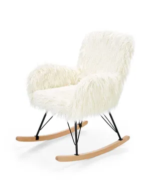 Мягкое кресло HALMAR AUSTIN кремовый/черный/натуральный фото