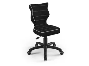 BRW Дитячий стілець для парти чорний, розмір 4 OBR_PETIT_CZARNY_ROZM.4_VISTO_1 фото