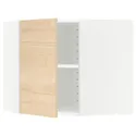 IKEA METOD МЕТОД, угловой навесной шкаф с полками, белый / аскерсундский узор светлый ясень, 68x60 см 492.157.54 фото thumb №1