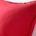 IKEA GURLI ГУРЛІ, чохол на подушку, червоний, 50x50 см 702.811.48 фото thumb №5