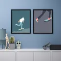 IKEA BILD БИЛЬД, постер, скейтбординг, 40x50 см 805.332.97 фото thumb №2