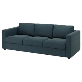 IKEA VIMLE ВИМЛЕ, 3-местный диван, Темно-синий 694.411.57 фото