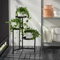 IKEA OLIVBLAD ОЛІВБЛАД, підставка для рослин, для приміщення/вулиці чорний, 58 см 504.866.50 фото thumb №4