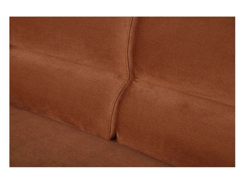 BRW тримісний диван Abril розкладний з ящиком для зберігання велюровий коричневий, Елемент 07 Коричневий / Елемент 06 Бежевий SO3-ABRIL-3DL-G1_BA429D фото №8