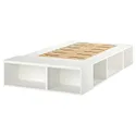 IKEA PLATSA ПЛАТСА, каркас кровати с ящиками, белый, 140x200 см 104.530.86 фото thumb №2