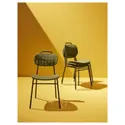 IKEA ENSHOLM ЕНСХОЛЬМ, стілець, зелений вуличний 105.437.37 фото thumb №2