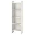 IKEA BAGGEBO БАГГЕБО, книжкова шафа, білий, 50x25x160 см 204.367.13 фото thumb №1