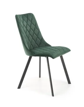 Кухонний стілець HALMAR K450 темно-зелений (1шт=4шт) фото