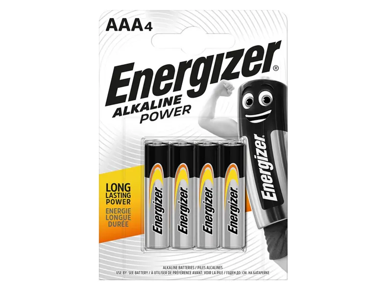 BRW Лужні батарейки Energizer AAA 4 шт. 084032 фото №1