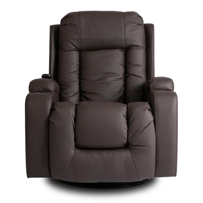 Масажне крісло MEBEL ELITE BOX, екошкіра: темно-коричневий фото №17