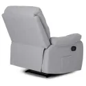 Масажне крісло MEBEL ELITE INTER 2, тканина: сірий фото thumb №13