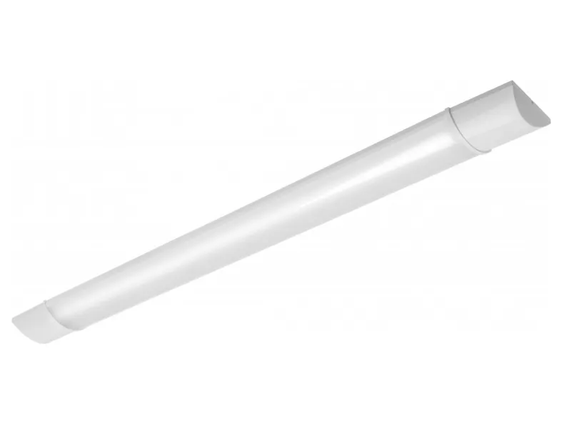 BRW Пластиковий стельовий світильник Aspen LED 120 см білий 071622 фото №1