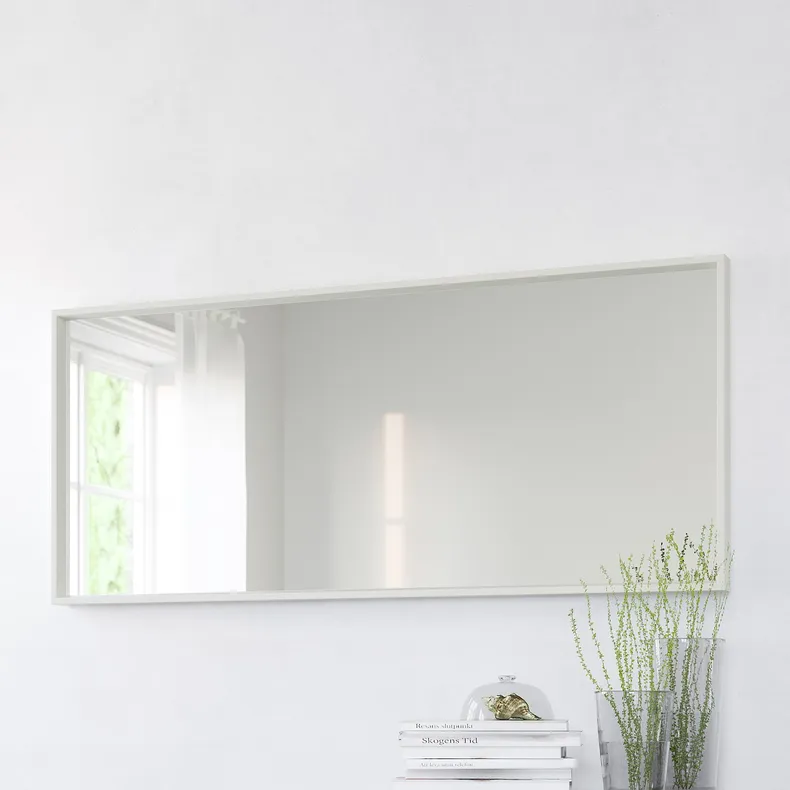 IKEA NISSEDAL НИССЕДАЛЬ, зеркало, белый, 65x150 см 103.203.17 фото №5