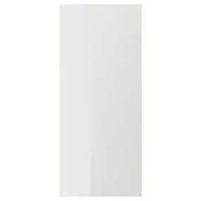IKEA RINGHULT РІНГХУЛЬТ, дверцята, глянцевий світло-сірий, 60x140 см 803.271.41 фото