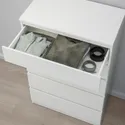 IKEA KULLEN КУЛЛЕН, комод с 5 ящиками, белый, 70x112 см 203.936.62 фото thumb №3