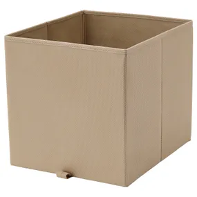IKEA KOSINGEN КОСІНГЕН, коробка, бежевий, 33x38x33 см 405.069.22 фото