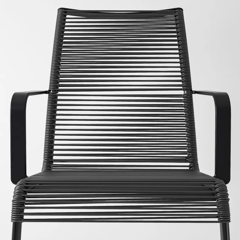 IKEA VÄSMAN ВЭСМАН, садовое кресло, черный 402.116.37 фото №5
