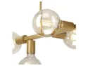 BRW 6-позиционный потолочный светильник Astrid в стальном золотом цвете 086098 фото thumb №2