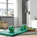 IKEA PLUFSIG ПЛУФСІГ, складаний спортивний килимок, зелений, 78x185 см 305.522.69 фото thumb №2