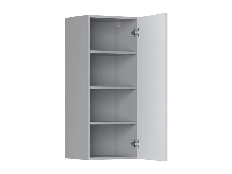 BRW Верхний кухонный шкаф Верди 40 см правый светло-серый матовый, греноловый серый/светло-серый матовый FL_G_40/95_P-SZG/JSZM фото №3