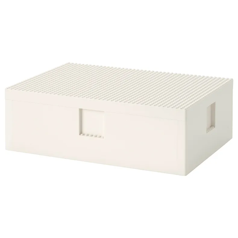IKEA BYGGLEK БЮГГЛЕК, LEGO® контейнер с крышкой, 35x26x12 см 103.542.08 фото №1