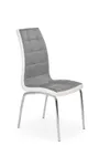 Кухонний стілець HALMAR K186 сірий, білий фото