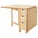 IKEA NORDEN НОРДЕН, стол складной, береза, 26 / 89 / 152x80 см 904.238.87 фото thumb №1