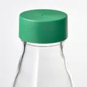 IKEA SPARTANSK СПАРТАНСК, пляшка для води, прозоре скло/зелений, 0.5 л 605.179.53 фото thumb №5