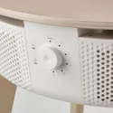 IKEA STARKVIND СТАРКВІНД, стіл з очищувачем повітря, додатковий газовий фільтр морений дубовий шпон / білий 194.442.19 фото thumb №9