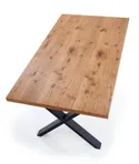 Кухонний стіл HALMAR XAVIER 160-250x90 см чорний, дуб фото thumb №20