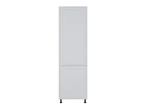 BRW Встроенный кухонный шкаф для холодильника Verdi 60 см левый светло-серый матовый, греноловый серый/светло-серый матовый FL_DL_60/207_L/L-SZG/JSZM фото
