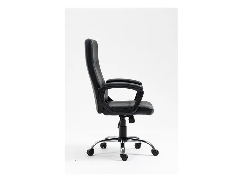 BRW Вращающееся кресло Axal черного цвета OBR-AXAL-CZARNY фото №3