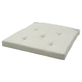 IKEA JUSTINA ЮСТІНА, подушка для стільця, світло-зелений, 42/35x40x4 см 105.635.46 фото