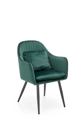 Кухонний стілець HALMAR K464 темно-зелений фото