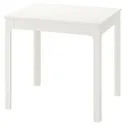 IKEA EKEDALEN ЕКЕДАЛЕН, розкладний стіл, білий, 80/120x70 см 703.408.26 фото thumb №1