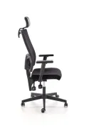 HALMAR Офісне крісло VISTA, чорне (1шт=1шт) фото thumb №4